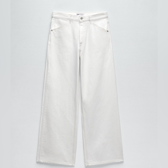 ZARA Super Wide Leg Jeans - Picture 3 of 16